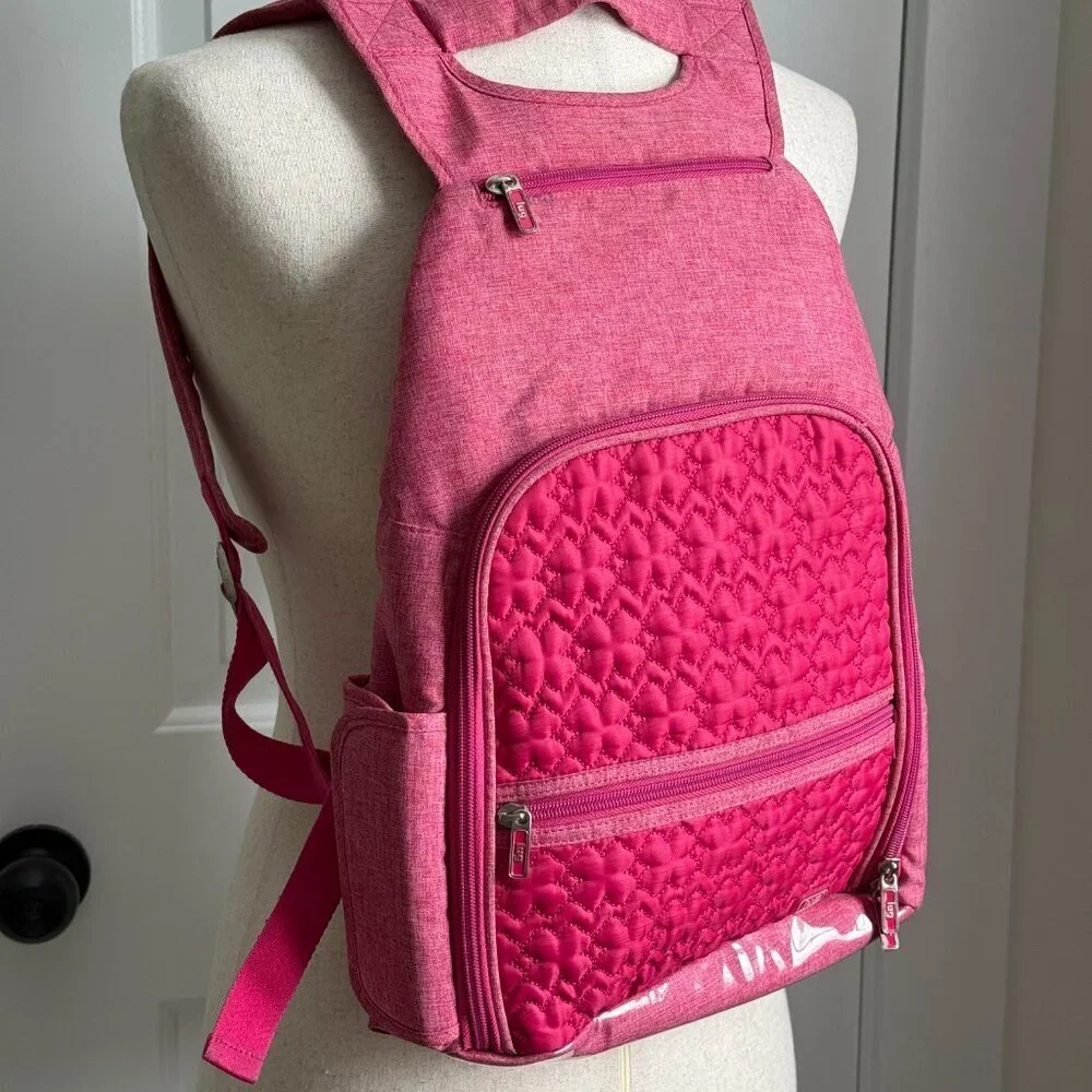 Lug Dodger Mini Backpack in pink